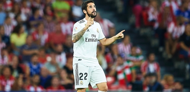 Isco garantiu o empate para o Real Madrid contra o Athletic Bilbao - Juan Manuel Serrano Arce/Getty Images