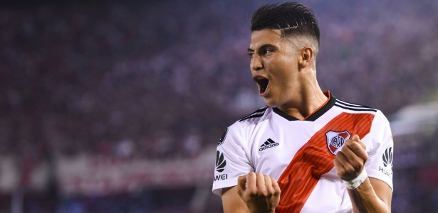 Palacios tem se destacado no River Plate nesta temporada - Marcelo Endelli/Getty Images