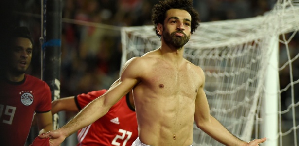 Salah decidiu para o Egito, agora líder da chave nas eliminatórias - Khaled Desouki/AFP