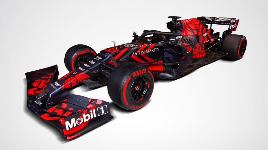 Carro da Red Bull para a temporada 2019 da Fórmula 1 - Divulgação