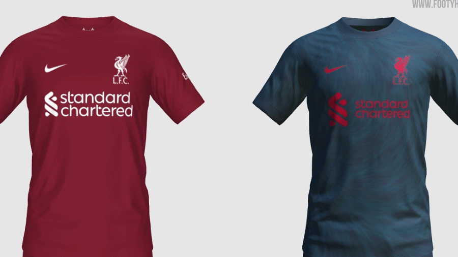 Site vaza camisas principal e reserva do Liverpool para 2022-23; veja