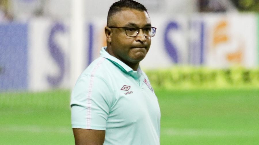 Roger Machado, técnico do Fluminense, durante partida do Tricolor - Rafael Vieira/Rafael Vieira/AGIF