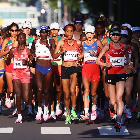 Maratona feminina nas Olimpíadas de Tóquio