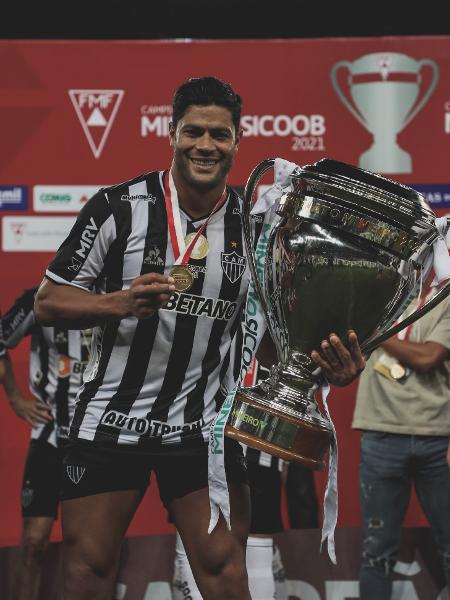 Campeonato Mineiro de 2021 foi o primeiro título de Hulk pelo Atlético-MG - Pedro Souza/Atlético-MG