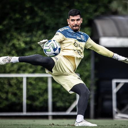 João Paulo, goleiro do Santos - Raul Baretta/Santos FC