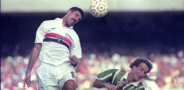 Cuca em ação na segunda final do Paulistão 92: derrota no Morumbi e despedida - Antônio Gaudério/Folhapress