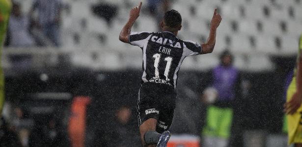 Erik comemora gol pelo Botafogo - VITOR SILVA/SSPRESS/BOTAFOGO
