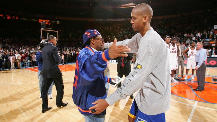 spike lee knicks game reggie spike lee knicks game reggie