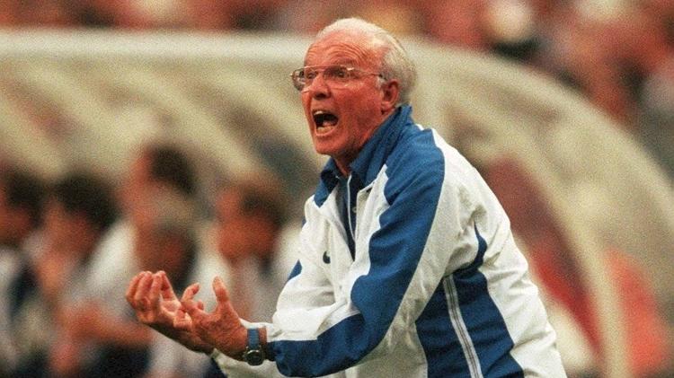 Mario Zagallo, técnico do Brasil na Copa do Mundo de 1998