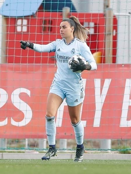  Misa Rodríguez, goleira da equipe feminina do Real Madrid - Reprodução/Instagram