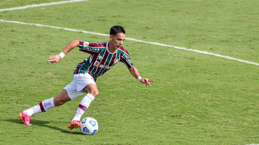 Gabriel Teixeira é um dos destaques do Fluminense em 2021 - Thiago Ribeiro/AGIF