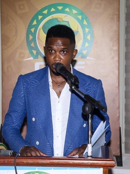 Samuel Eto"o, ex-atacante e atual presidente da Federação Camaronesa de Futebol - Divulgação