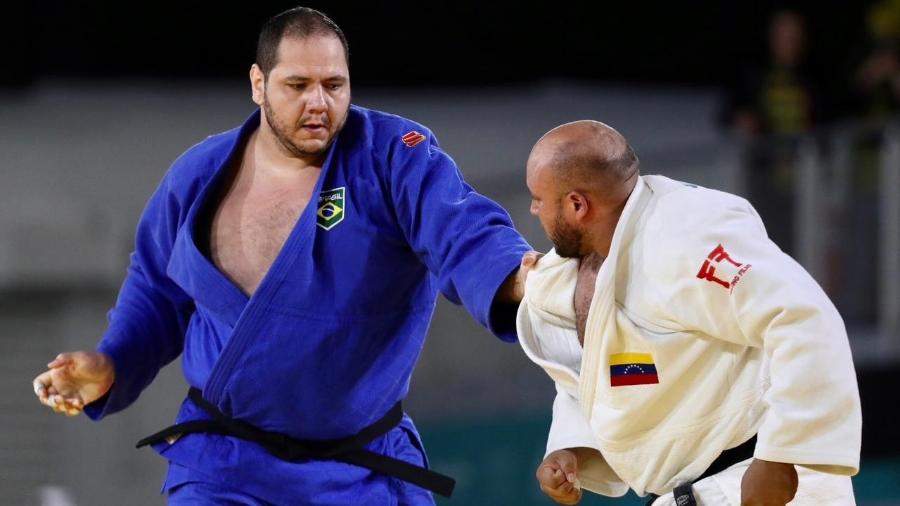 Baby foi prata no judô; aos 36 anos, ele é um dos medalhistas veteranos do Brasil