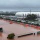 CT do Inter alaga após chuvas em Porto Alegre; veja imagens