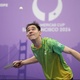 Hugo Calderano conquista vaga na Copa do Mundo de t&ecirc;nis de mesa