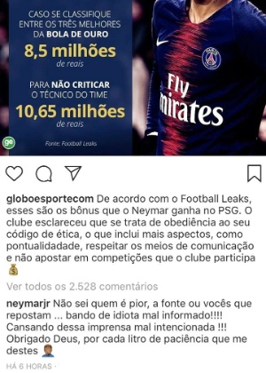 neymar reclama - reprodução/Instagram - reprodução/Instagram