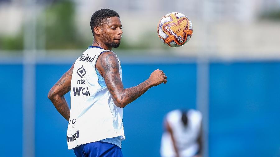André participa de treinamento do Grêmio e marca quatro vezes - Lucas Uebel/Grêmio