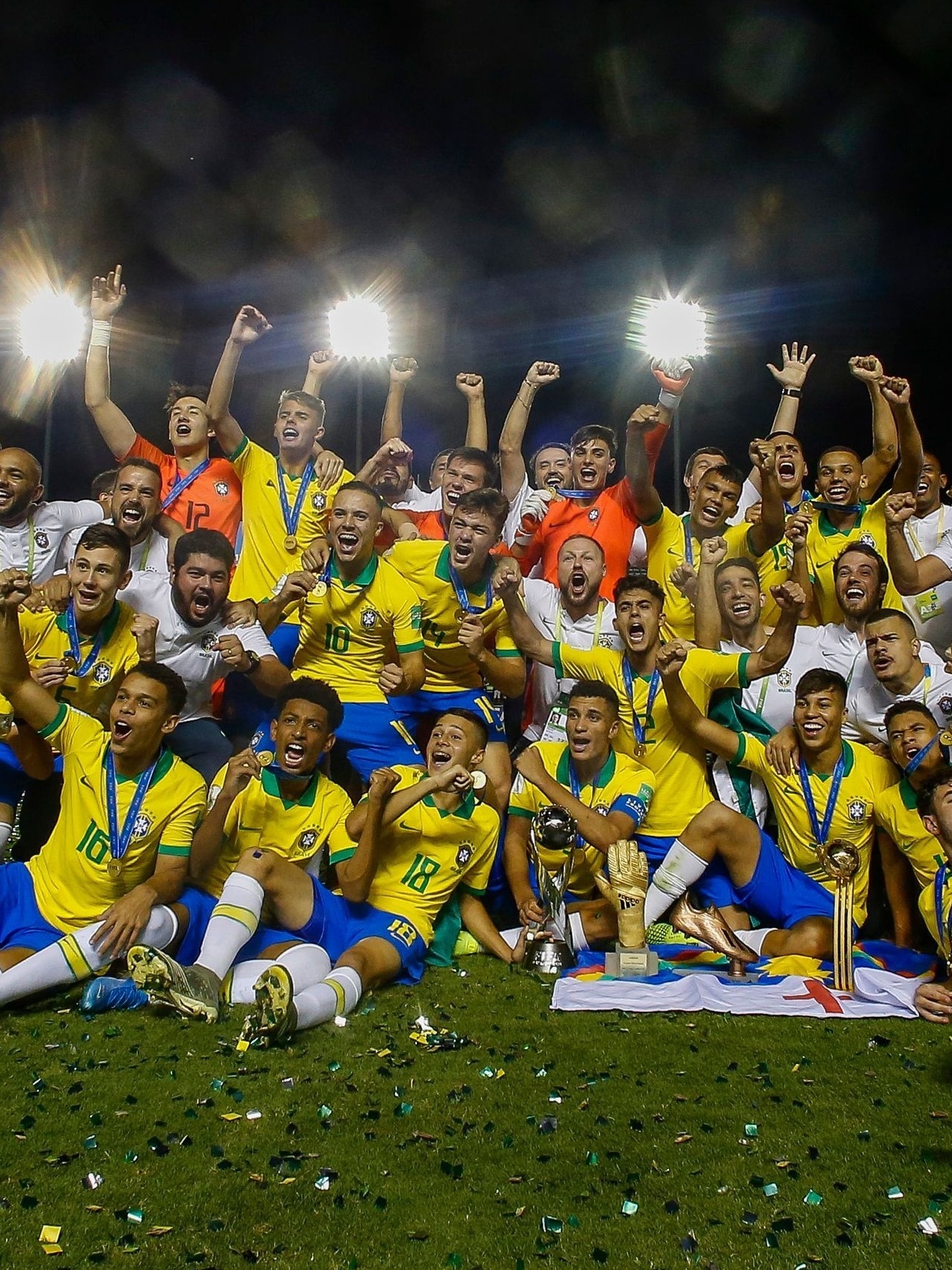 Há um ano, Brasil vencia a Copa do Mundo Sub-17 - Confederação Brasileira  de Futebol