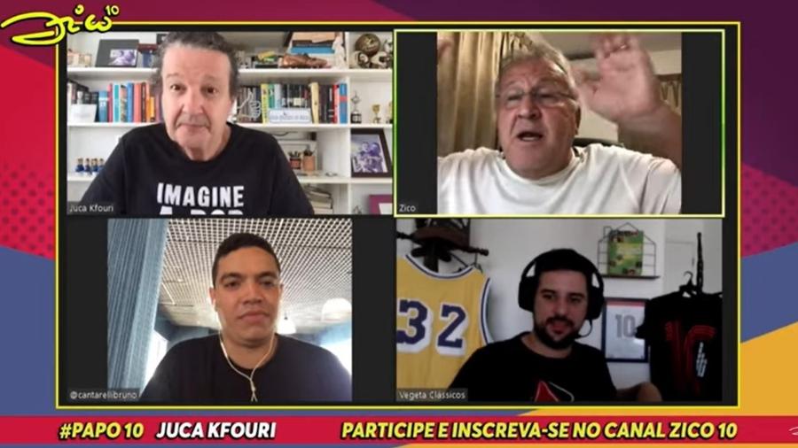 A que ponto chegamos, Zico sobre Cartolouco ser relacionado para Carioca