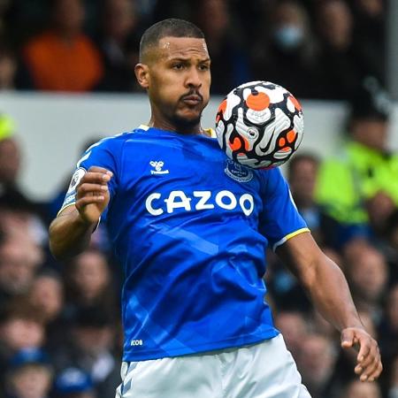 Rondón nos tempos de Everton, seu terceiro clube na Premier League