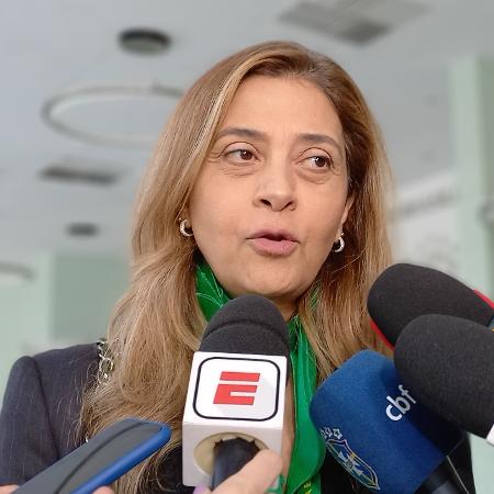 Leila Pereira, presidente do Palmeiras - Igor Siqueira/UOL