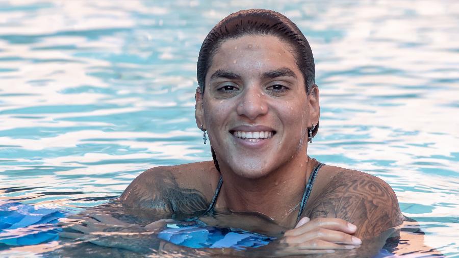 Ana Marcela Cunha, nadadora da Unisanta - Ivan Storti