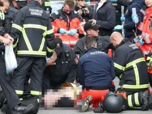 Polícia alemã atira em homem armado que ameaçava torcedores na Eurocopa