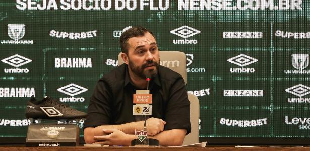Presidente do Fluminense diz que recebeu sondagem do Palmeiras por Arias