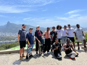 Estrelas do skate visitam Pão de Açúcar antes do STU Pro Tour Rio