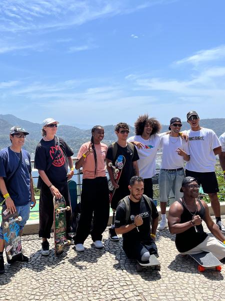 Skatistas visitaram o Pão de Açúcar antes do início do STU Pro Tour Rio