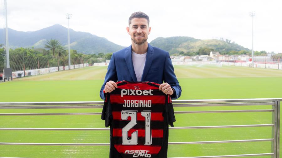 Jorginho foi o único reforço do Flamengo para o Mundial Jorginho foi o único reforço do Flamengo para o Mundial
