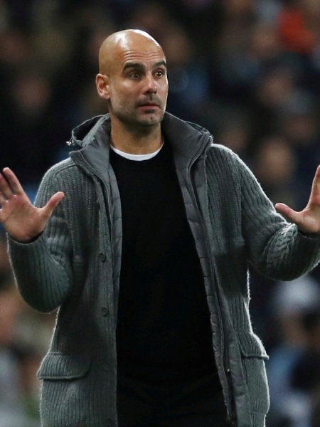 Guardiola no comando do Manchester City - Lee Smith/Reuters