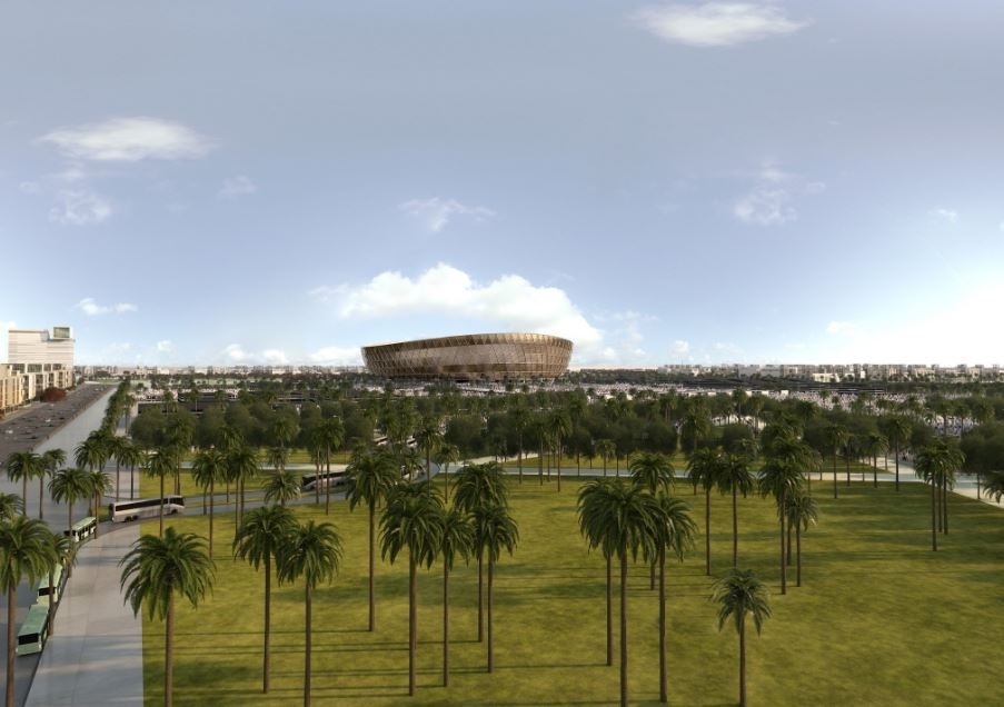 Estádio Icônico de Lusail terá capacidade para 80 mil torcedores - Divulgação/Road to 2022