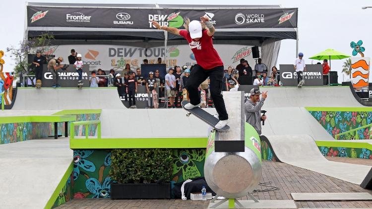 Pâmela Rosa participa de competição de skate na Pista Dew Tour - Julio Detefon/CBSk - Julio Detefon/CBSk