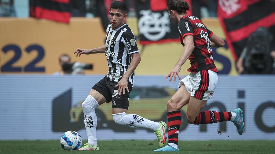 Atlético-MG x Flamengo foi marcado por divergência fora de campo e emoção no gramado - Pedro Souza/Atlético-MG