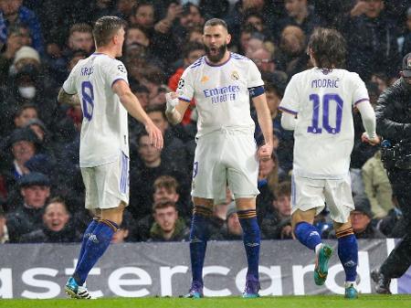 Champions League: Real Madrid vence o Chelsea em Londres no jogo de ida