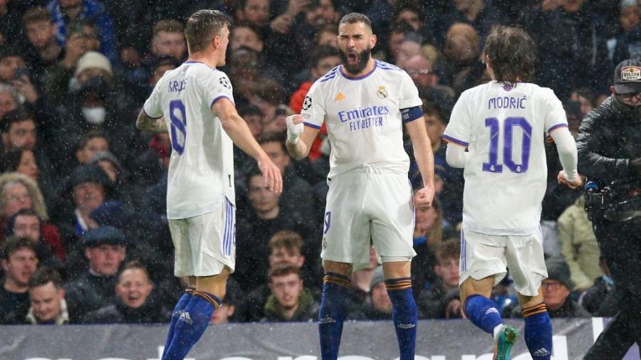 Real Madrid e Chelsea empatam em 1ª semifinal da Champions - Placar - O  futebol sem barreiras para você