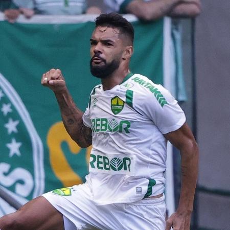 Raniele, do Cuiabá, marcou contra o Palmeiras no Brasileirão