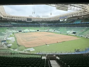 Allianz terá evento musical com 'gramado novo' antes de jogos do Palmeiras