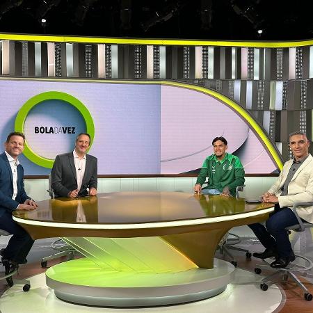 Gustavo Gómez, do Palmeiras, foi entrevistado no Bola da Vez, da ESPN