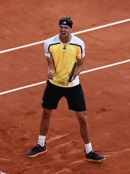 Alexander Zverev nas semifinais do torneio de Roland Garros em 2024
