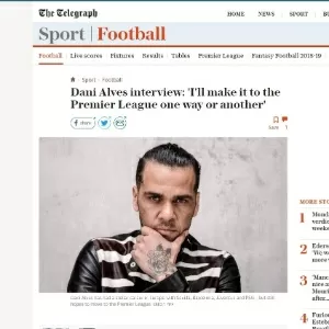 Entrevista Daniel Alves - Reprodução - Reprodução