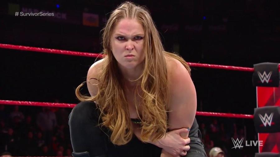 Ronda Rousey no WWE - Reprodução