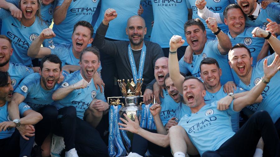 Campeão inglês, City já está garantindo na próxima edição da Liga dos Campeões - John Sibley/Reuters
