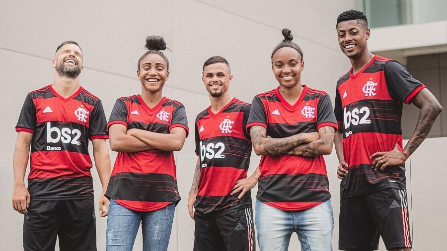 Adidas divulgou em fevereiro o uniforme do Flamengo para a temporada 2020 - Twitter Adidas Brasil