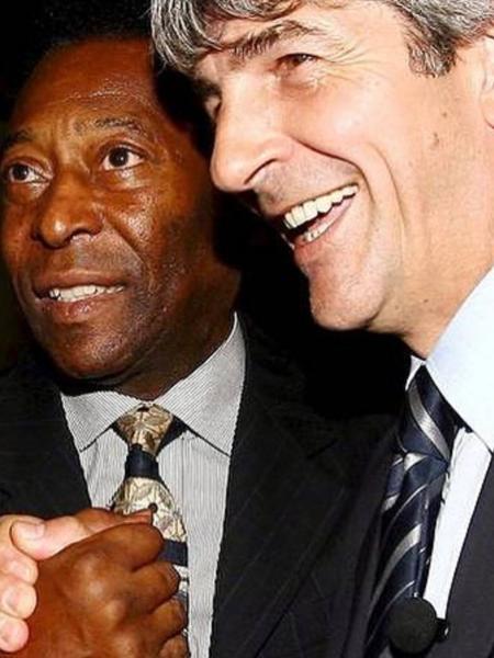 Pelé e Paolo Rossi - Reprodução
