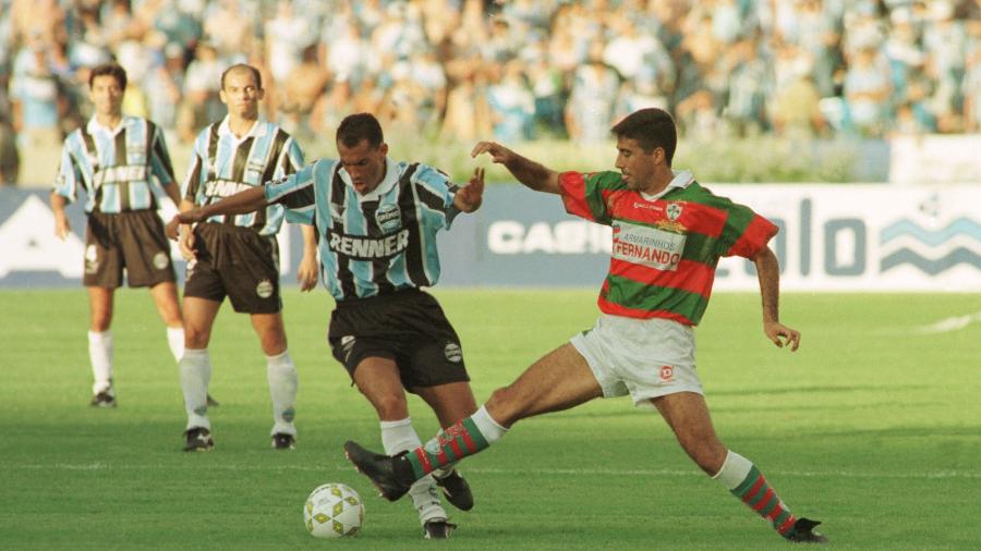 Torcedor do Grêmio revela em livro que invadiu estádio Olímpico para ver final do Brasileiro de 1996 - ARQUIVO/AE