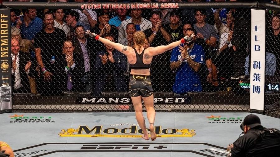 Valentina Shevchenko vence Jéssica "Bate-Estaca" no UFC 261 - Reprodução/Instagram