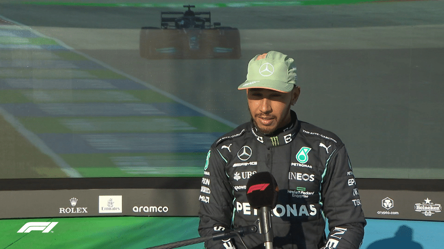Hamilton elogia RB após perder pole para Verstappen: "Incrivelmente rápida" - Twitter