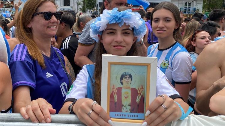 Pantalla gigante, 3.000 personas y el festejo de la tercera en Argentina
